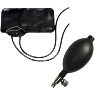 Blood Pressure BP Cuff Rubber With Bulb Valve image