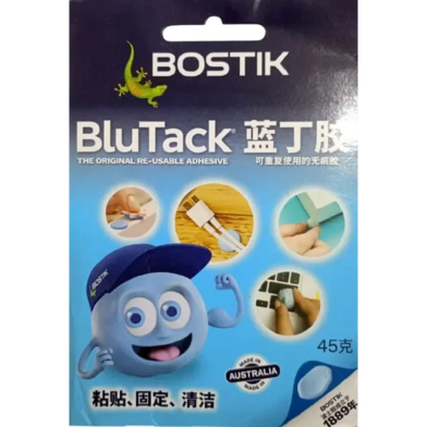 BluTack Blue Ding Glue 45g Bostik China image