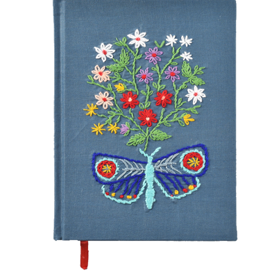 Blue Projapoti Nakshi Notebook (NB-N-C-86-20001) image