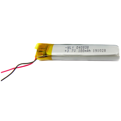 Bluetooth Headphone Battery 3.7V 115mAh Size 35x8x3.5mm Lithium Polymer Rechargeable Lipo Battery For Bluetooth Smart Watch MP3 - Battery image