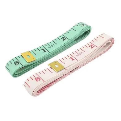 Body Measuring Ruler Sewing Cloth Tailor Measurement Tape - 2 Pcs (Multicolour, Pack of 2) Slide 2