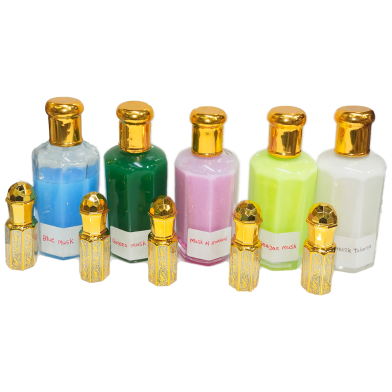 Body Musk Perfume Five Different Colors of Fragrance - Half-Picked 6 ml image