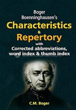 Boger Boenninghausen's Characteristics and Repertory