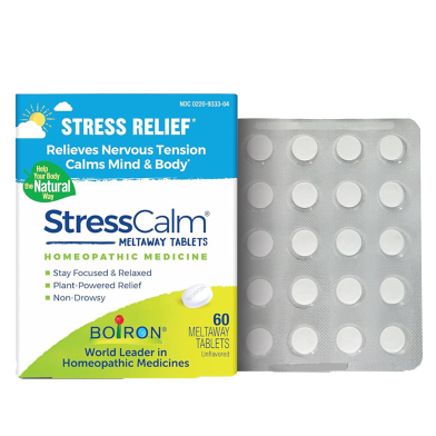 Boiron StressCalm® Meltaway Tablets Unflavored - 60 Meltaway Tablets -523132889 image