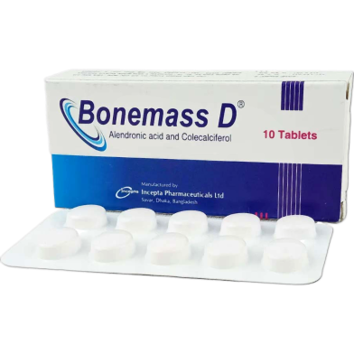 Bonemass D 70 Mg, 2800 Iu Tablet 10'sPack image