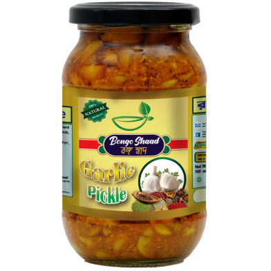Bongo Shaad Garlic Pickle - 400gm image
