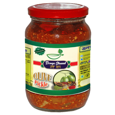 Bongo Shaad Olive Pickle-400gm image