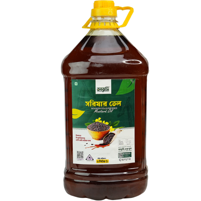 Bonobhumi Kather Ghani Bhanga Sorishar Oil 5Liter image