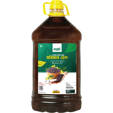Bonobhumi Machine Mustard Oil 5Ltr image
