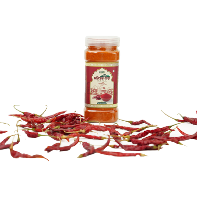 Bonobhumi Pahari Jhal Morich Gura 200gm image