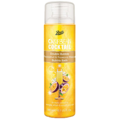 Boots Caribbean Cocktail G And S Double Bubble Bath 300 ML image