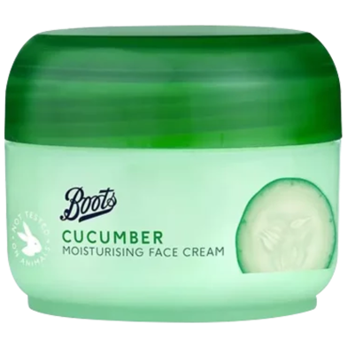Boots Cucumber Moisturizing Face Cream - 100 ml image