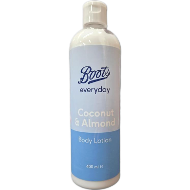 Boots Everyday Coconut Almond Body Lotion 400ml image