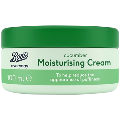 Boots Everyday Cucumber Moisturising Cream 100 ml UK image