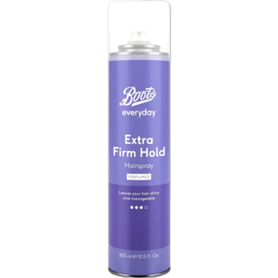Boots Everyday Extra Firm Hold Perfumed Hair spray 300ml image