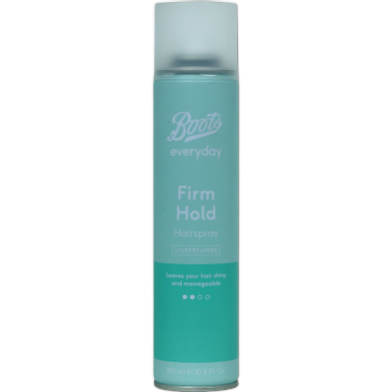 Boots Everyday Firm Hold Hairspray Unperfumed 300 ml image