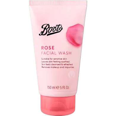 Boots Everyday Rose Facial Wash 150ml image