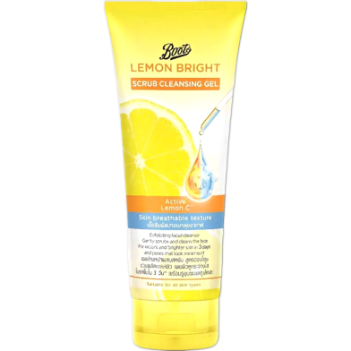Boots Lemon Bright Cleansing Gel – 100ml image