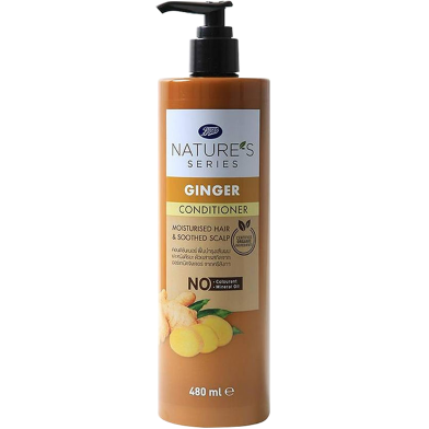 Boots Natures Series Ginger Conditioner Pump 480 ml image