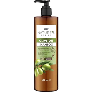 Boots Nature's Series Olive Oil Shampoo 480ml image