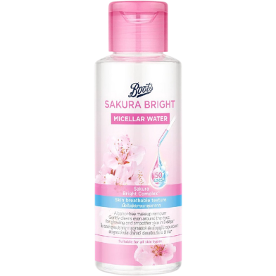 Boots Sakura Bright Micellar Water - 100ml image