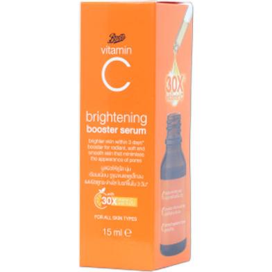Boots Vitamin C Brightening Booster Serum 15ml image