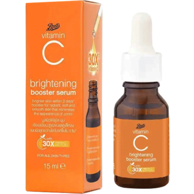Boots Vitamin C Brightening Booster Serum 15 ml image