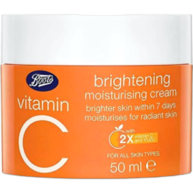 Boots Vitamin C Brightening Moisturising Cream 50 ml image