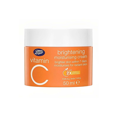 Boots Vitamin C Brightening Moisturising Cream 50 ml image