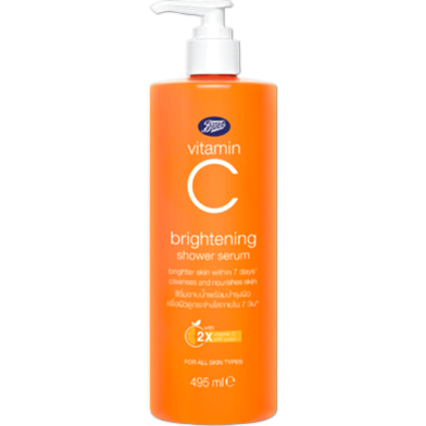 Boots Vitamin C Brightening Shower Serum 495 ml image