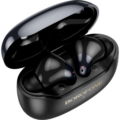 Borofone Wireless BT Headset Black - FQ1 Plus image