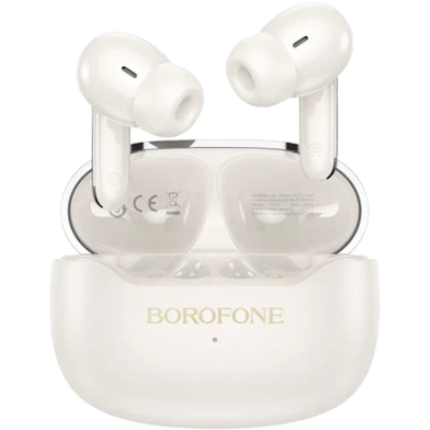 Borofone Wireless BT Headset White - FQ1Shine image