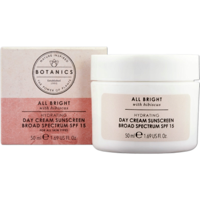 Botanics All Bright Hydrating Day Cream SPF15 50ml image