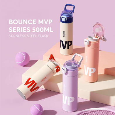 Bounce Brand Vacuum-Insulated Water Bottles or Flasks Any Color 1 Pcs 500ml image