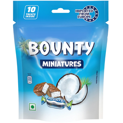 Bounty Miniatures Chocolate 100g 10Pcs image