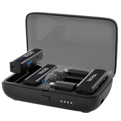 Boya BOYALINK 2 3-in-1 Compact Wireless Microphone System image