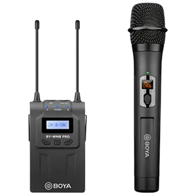 Boya BY-WM8 Pro-K3 UHF Dual-Channel Wireless Microphone System image