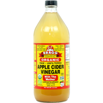Bragg Organic Apple Cider Vinegar With The Mother 946ml image