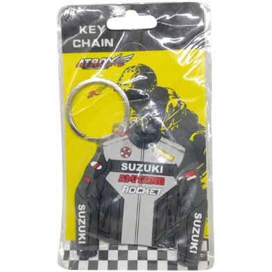 Branded Racing Jacket Style Key Ring (Silicon image