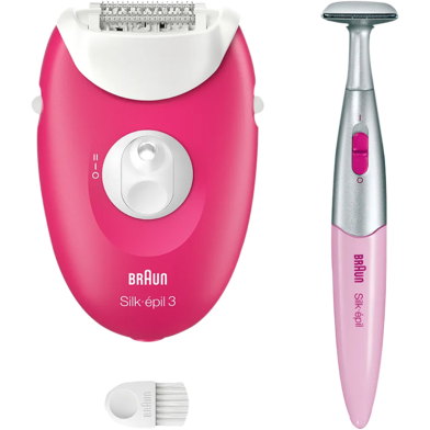 Braun Silk-épil 3 SE3-202 Epilator and Practical Trimmer for Women image