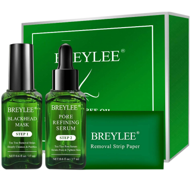 Breylee Tea Tree Blackhead Kit 3in1 Set image