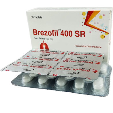 Brezofil SR 400 mg 10's Strip Tablet image