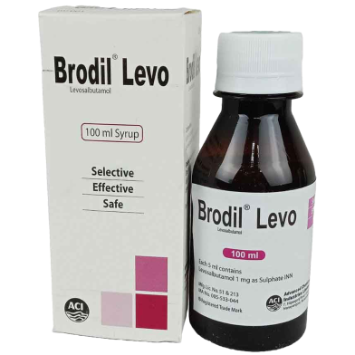 Brodil Levo 100 ml Syrup Bottle image