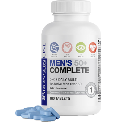 Bronson One Daily Men’s Complete Multivitamin Multimineral180 Tablets -463316234 image