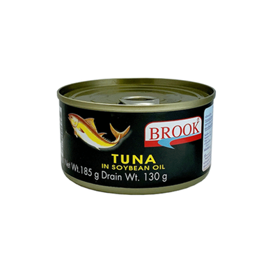 Brook Tuna In Soybean Oil Can 185gm image
