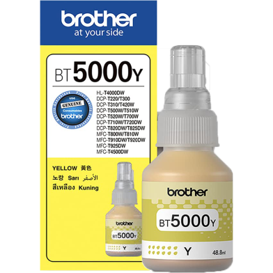 Brother BT5000Y Yellow Ink Bottle image