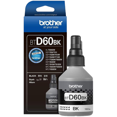 Brother BTD60BK Black Ink Bottle image