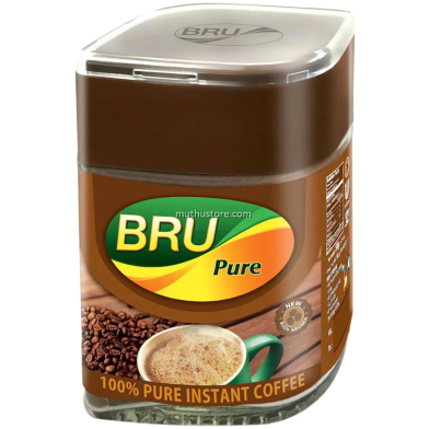 Bru Instant Coffee Pure New Rich Aroma 50gm image