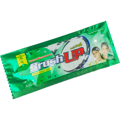 Brush Up Fresh Alpine Mint Toothpaste 10gm Pack image