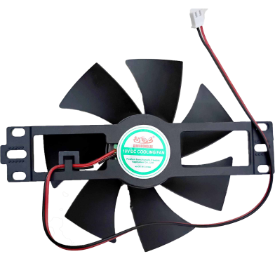 Brushless Cooling Fan 18 volt DC Big Size With Jst Connector for Induction Heater or Cooke image